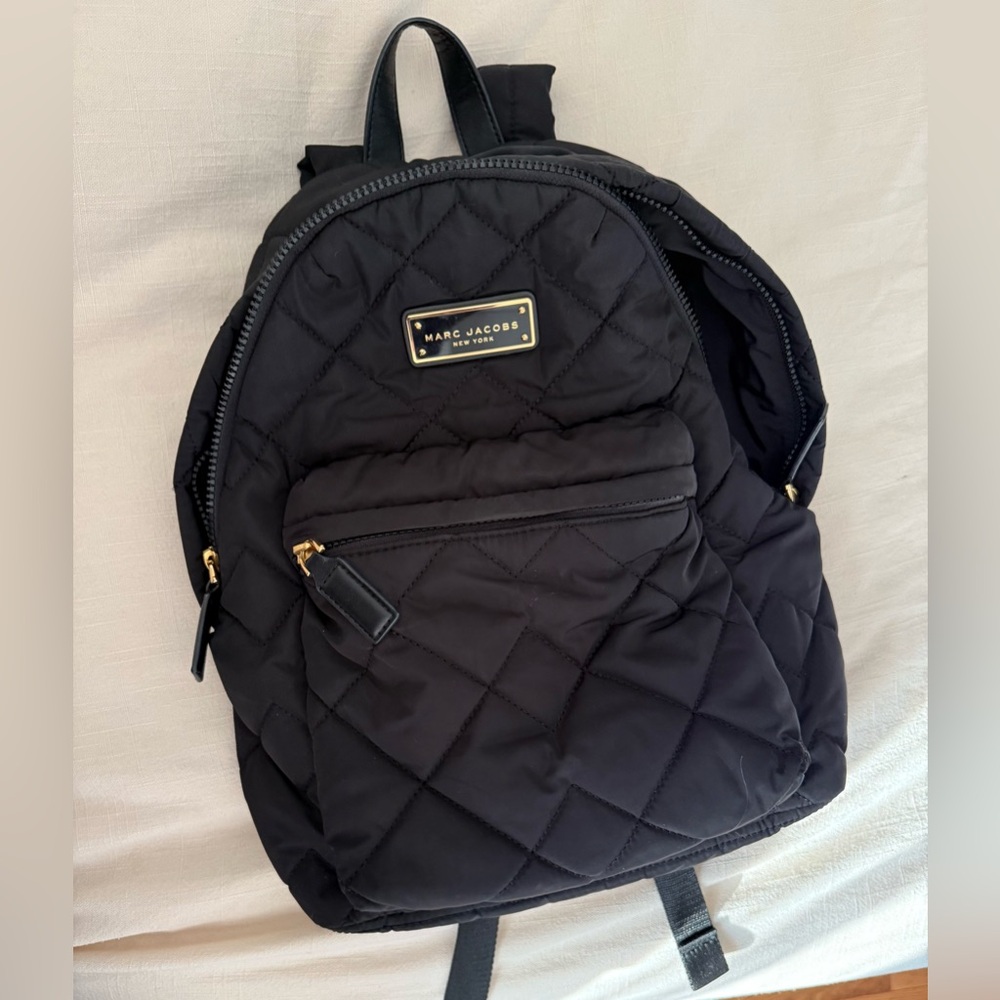 Marc Jacobs Quilted Black Backpack